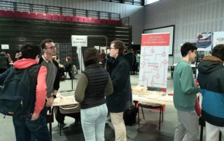 Rencontre avec les élèves de 3ème et 4ème au forum