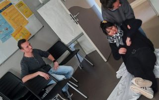La formation incendie, dispensée par Armonis, des 13 et 14 février 2024, au sein de La Maison du Douglas, à Mercœur
