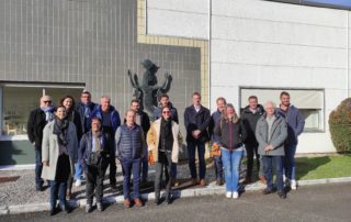 Visite du centre de production Sothys à Meyssac avec le club des entreprises Xaintrie Val Dordogne