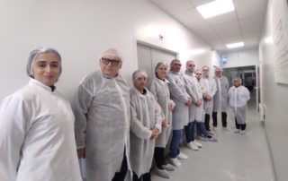 Visite du centre de production Sothys à Meyssac avec le club des entreprises Xaintrie Val Dordogne