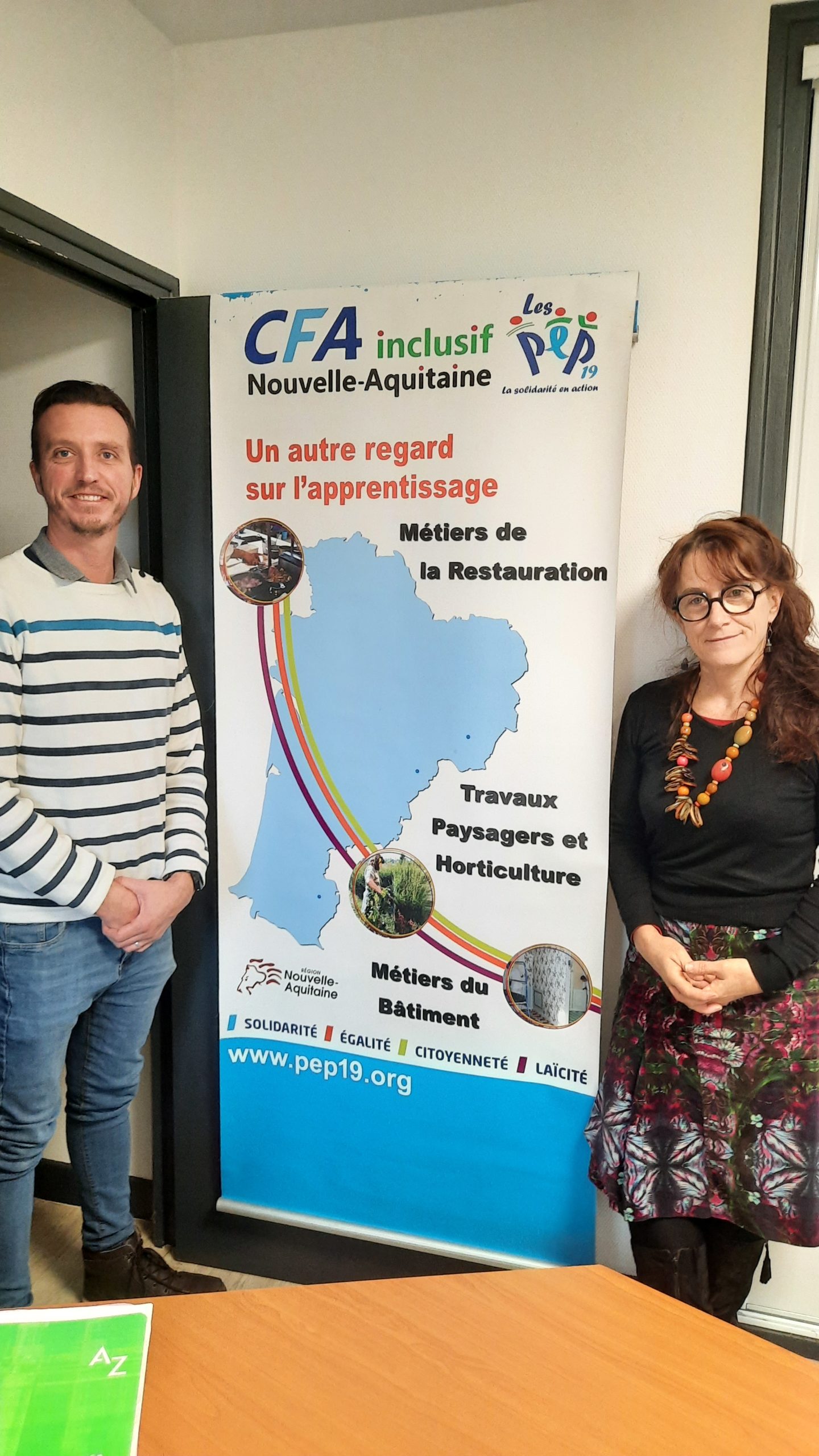 Rencontre avec Madame Hochart Sonia du CFA Pep 19