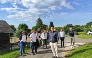 La PTS 19 au camping La Belle Étoile avec le Club des Entreprises