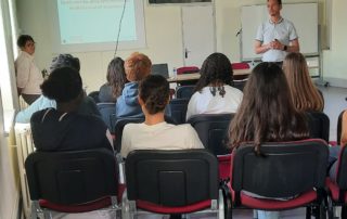 La PTS 19 s’est rendue au Collège Georges CLEMENCEAU, à Tulle