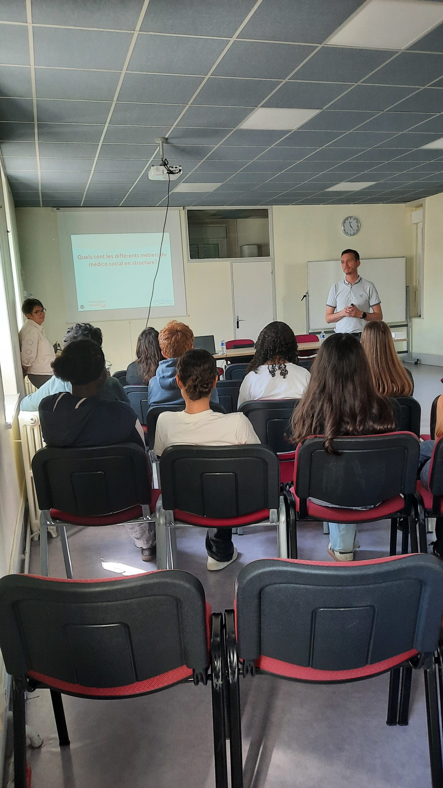 La PTS 19 s’est rendue au Collège Georges CLEMENCEAU, à Tulle