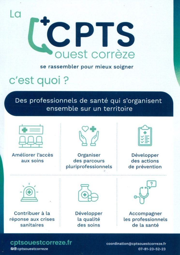 La PTS 19 a été invitée à participer à l’Assemblée Générale Ordinaire de la CPTS
