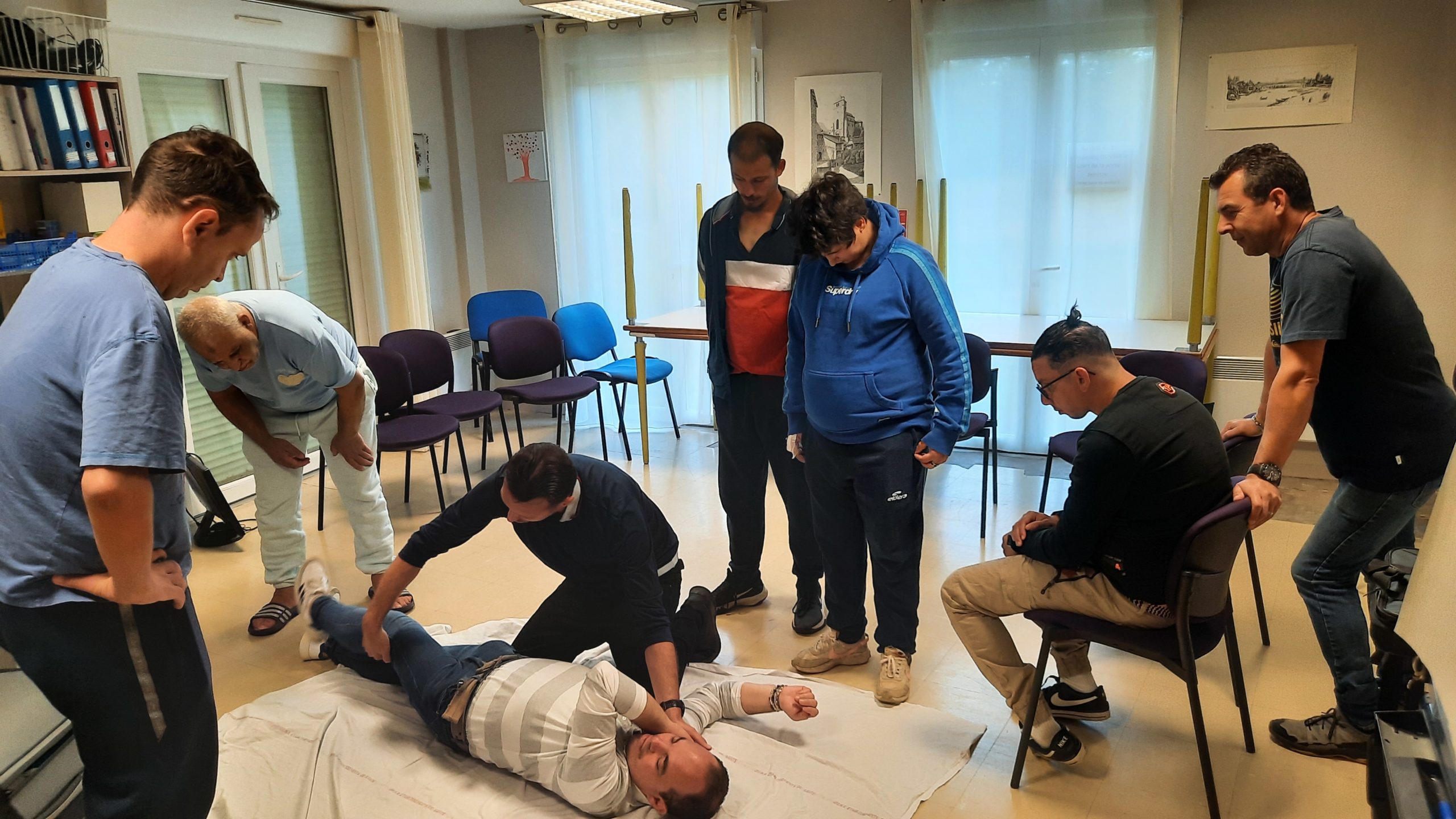 Une sensibilisation au secourisme pour les résidents du Foyer Occupationnel de Rilhac-Xaintrie