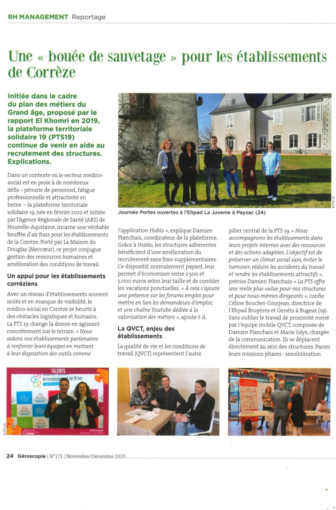 La PTS 19 poursuit son objectif de se faire connaître