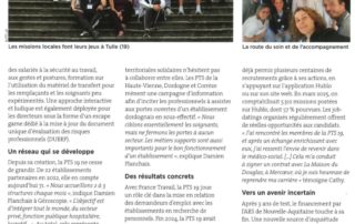 La PTS 19 poursuit son objectif de se faire connaître