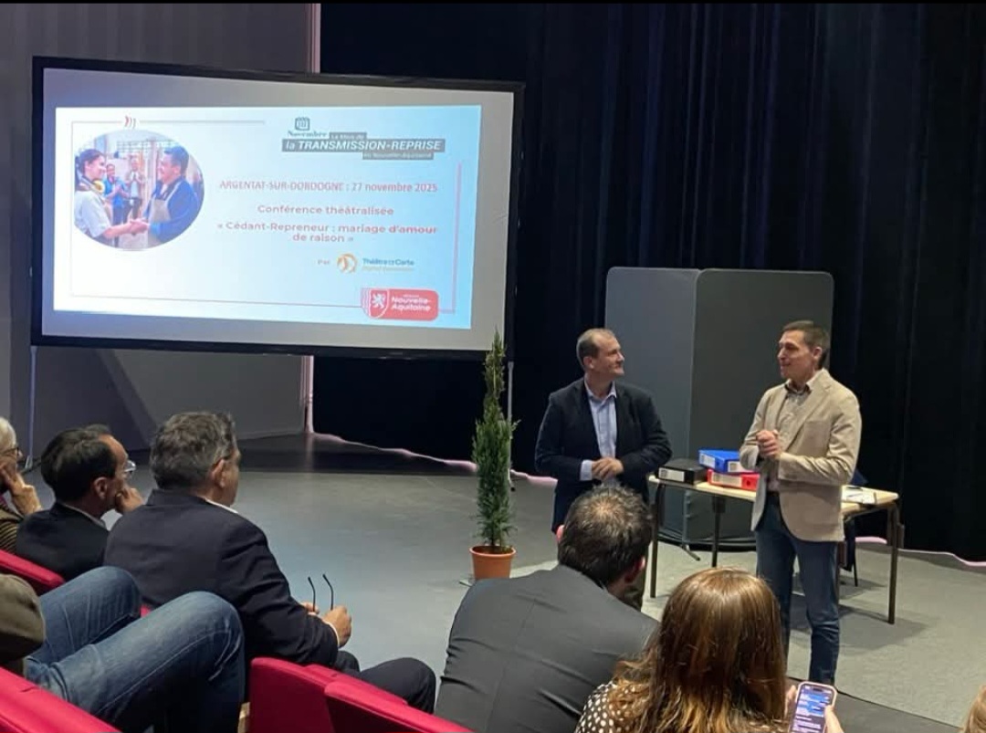 La PTS 19 a participé à à une soirée dédiée à la transmission des entreprises