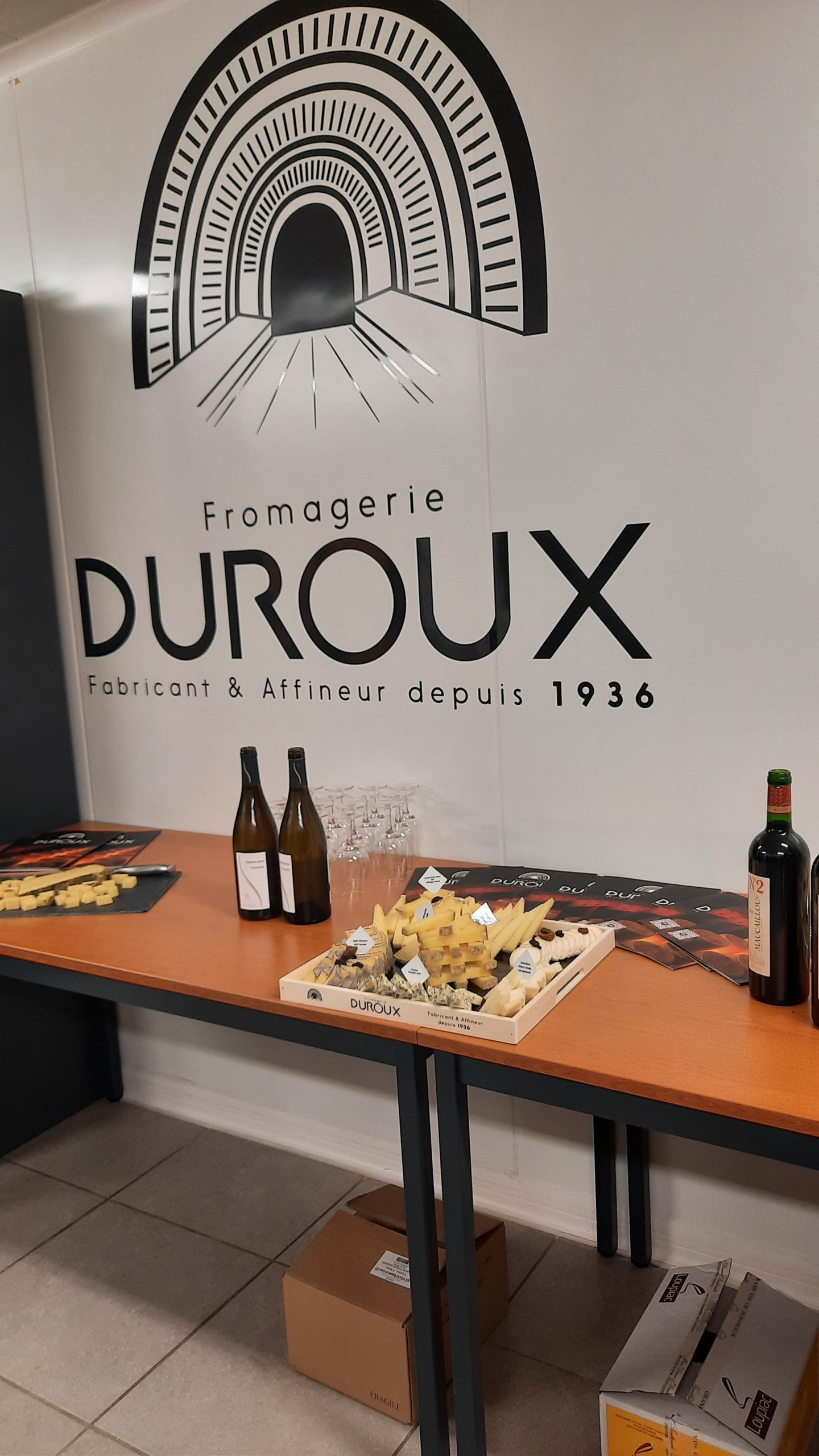 La PTS 19 a visité la fromagerie Duroux à Rilhac-Xaintrie