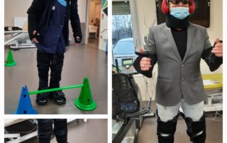 La PTS 19 a eu l’opportunité de faire découvrir le simulateur de vieillissement aux professionnels de la Maison du Douglas