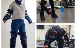 La PTS 19 a eu l’opportunité de faire découvrir le simulateur de vieillissement aux professionnels de la Maison du Douglas