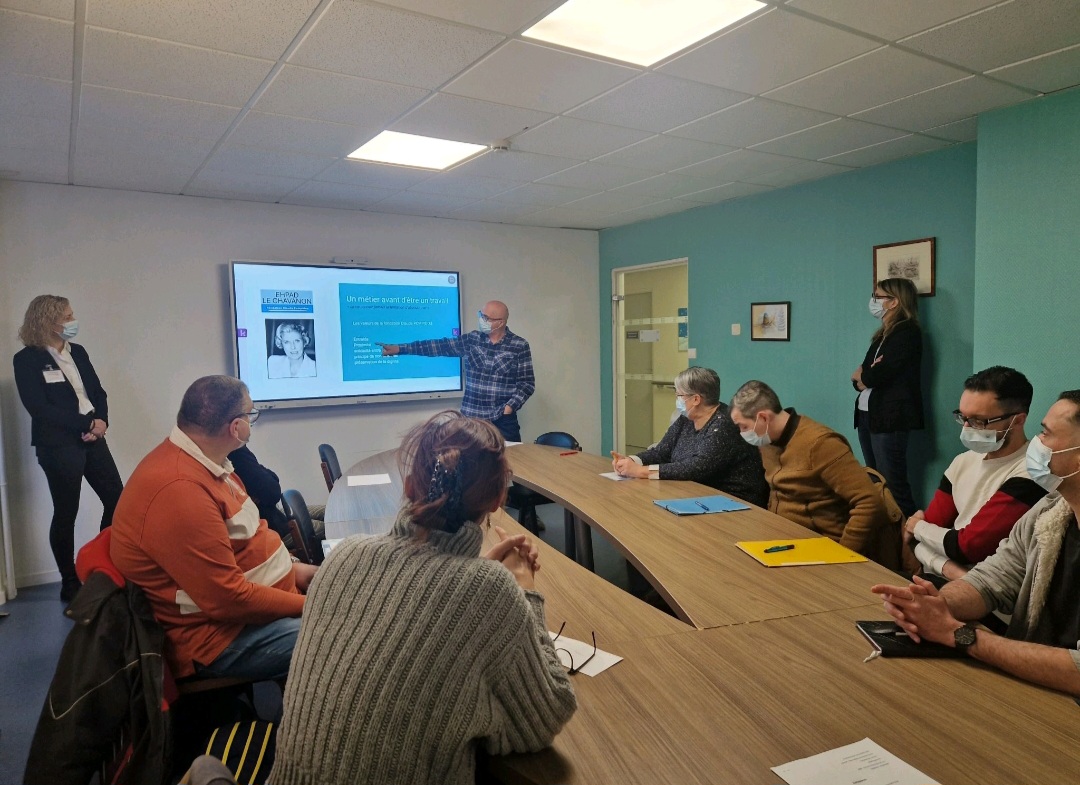 La PTS 19 à l'EHPAD de Merlines