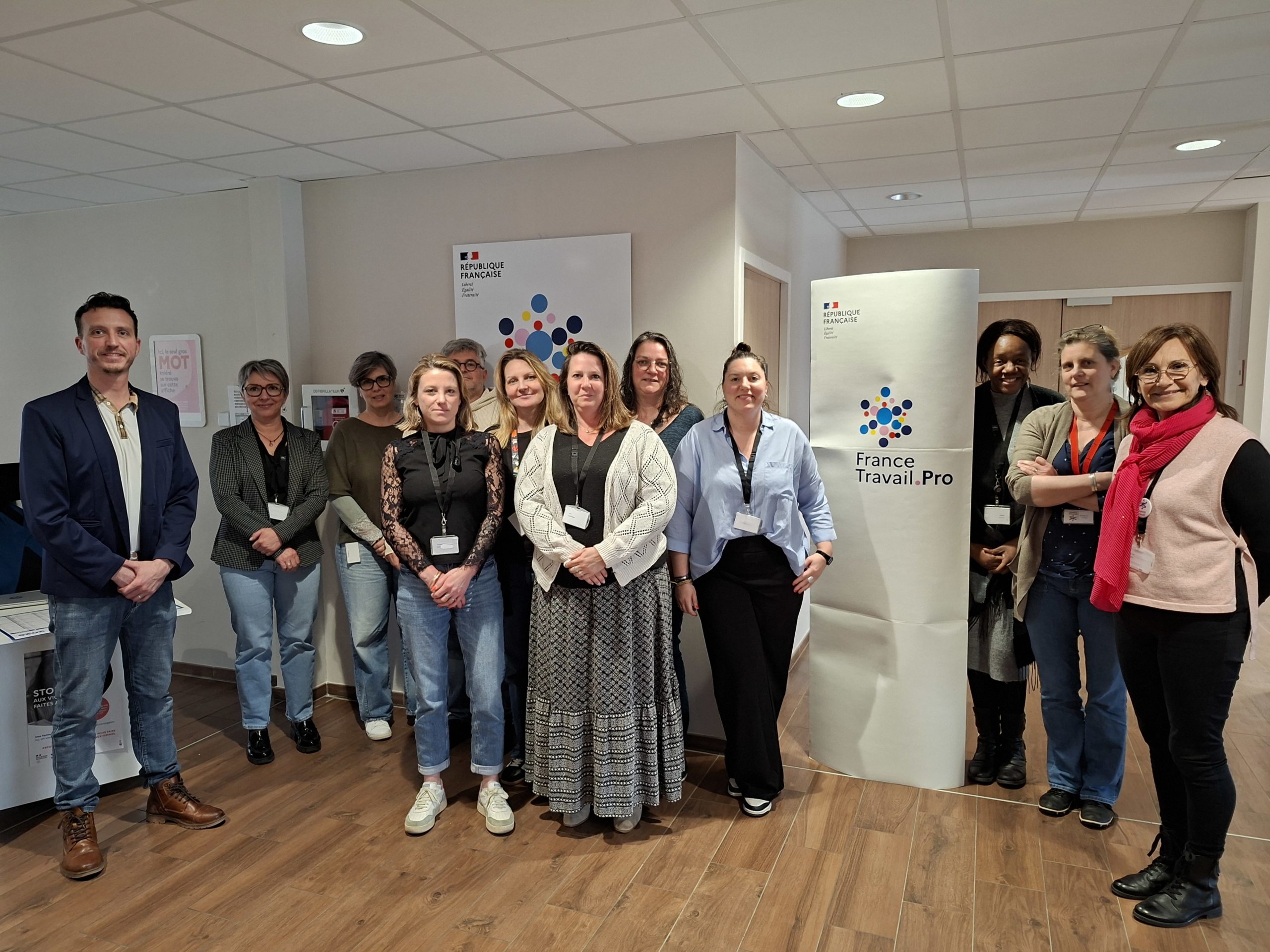 La PTS à la rencontre de l'équipe France Travail