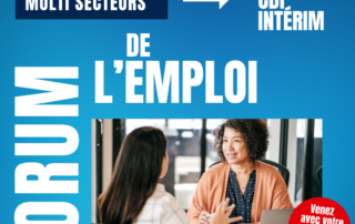 La PTS 19 e eu la plaisir d'être invitée au forum de l'emploi à Brive