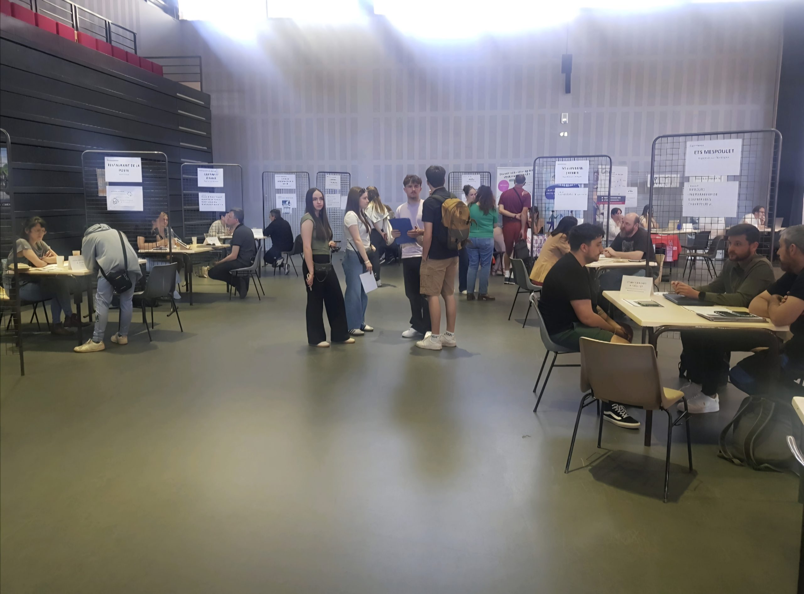 La PTS 19 a participé au job dating organisé à Argentat-sur-Dordogne.