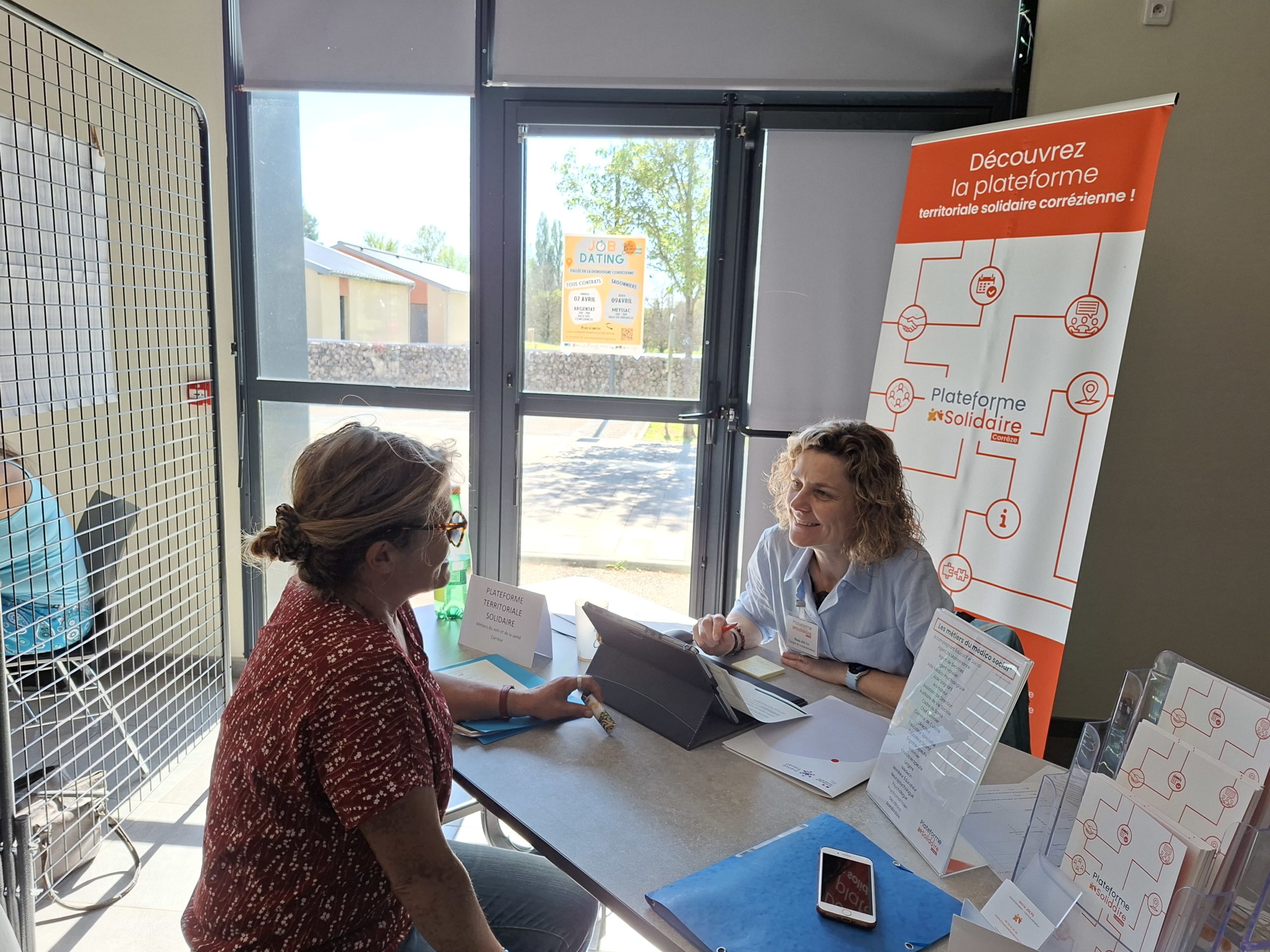 La PTS 19 a participé au job dating à Meyssac