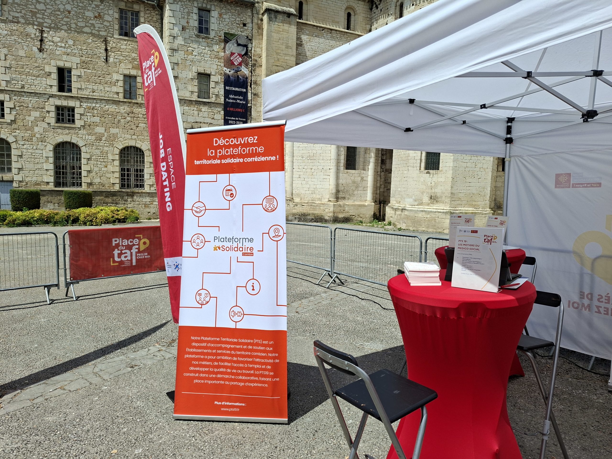 La PTS 19 a été chaleureusement invitée à participer à un événement