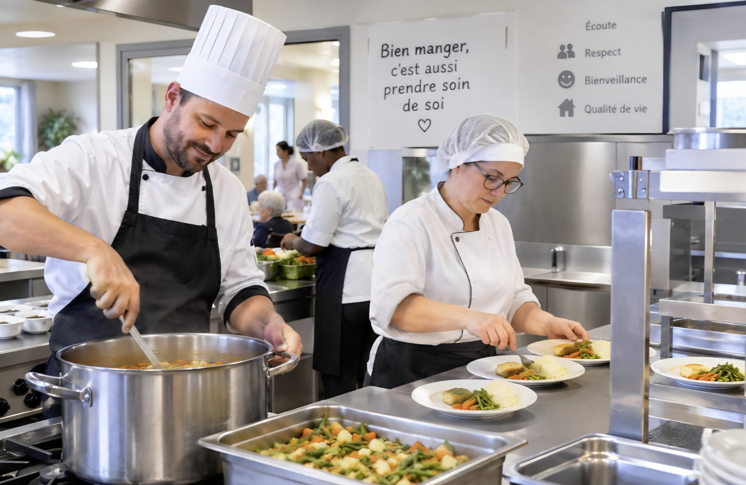 Chef gérant et Second de cuisine en vidéo